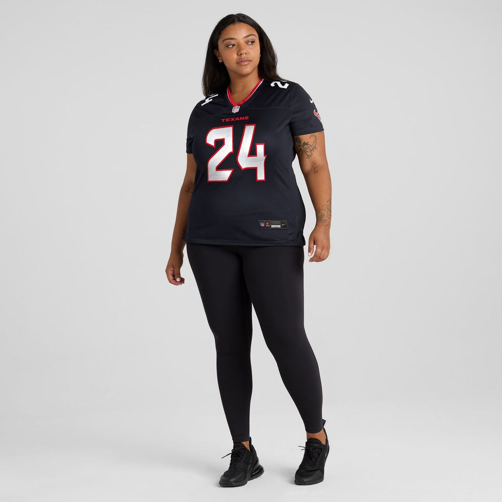 Derek Stingley Jr. Houston Texans Nike Women's Game Jersey - Navy Official NFL Team Apparel Football Fan Gear