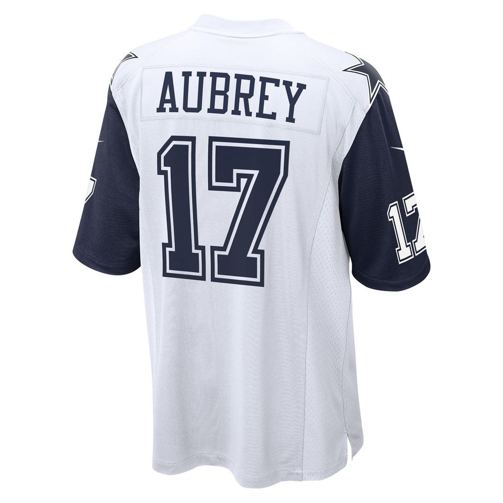 Brandon Aubrey Dallas Cowboys Nike Alternate Game Team Jersey - White Official NFL Team Apparel Football Fan Gear