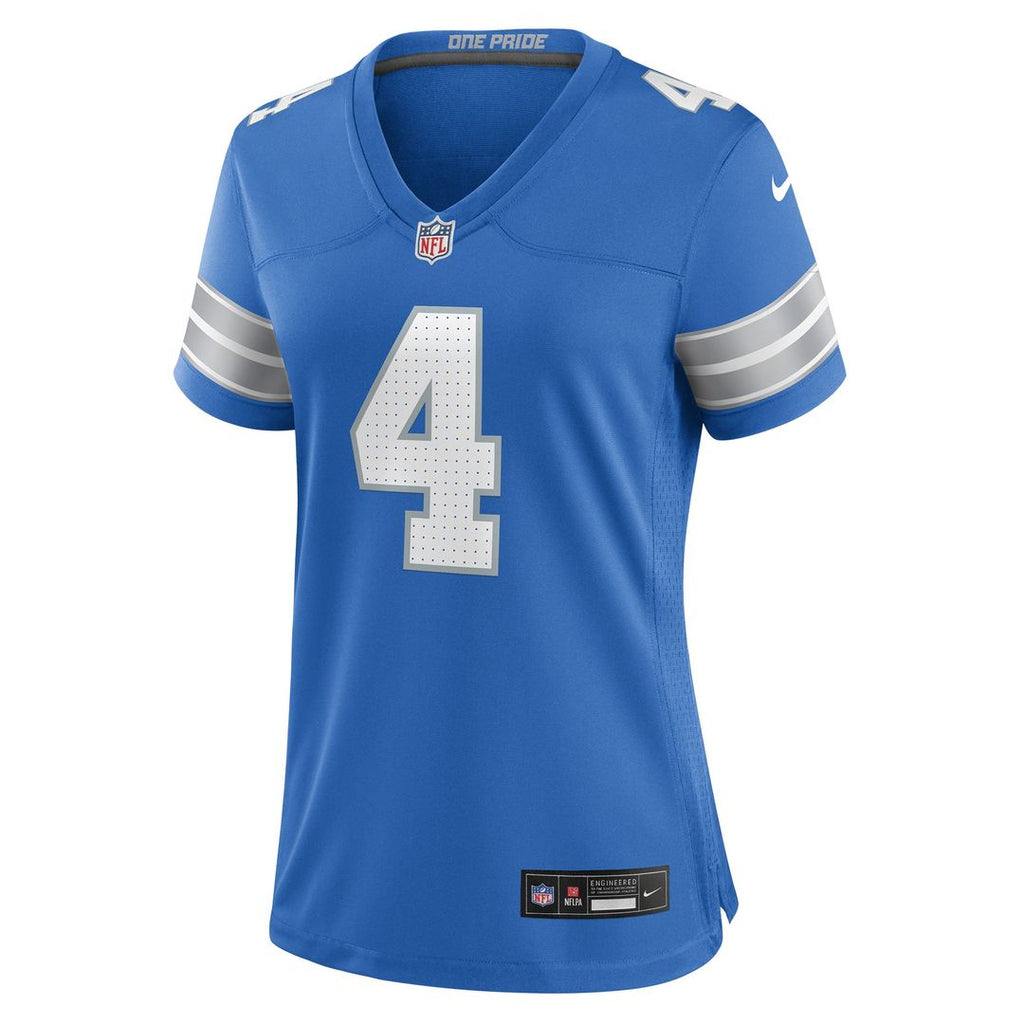 D.J. Reed Detroit Lions Nike Women's Team Game Jersey - Blue Official NFL Team Apparel Football Fan Gear