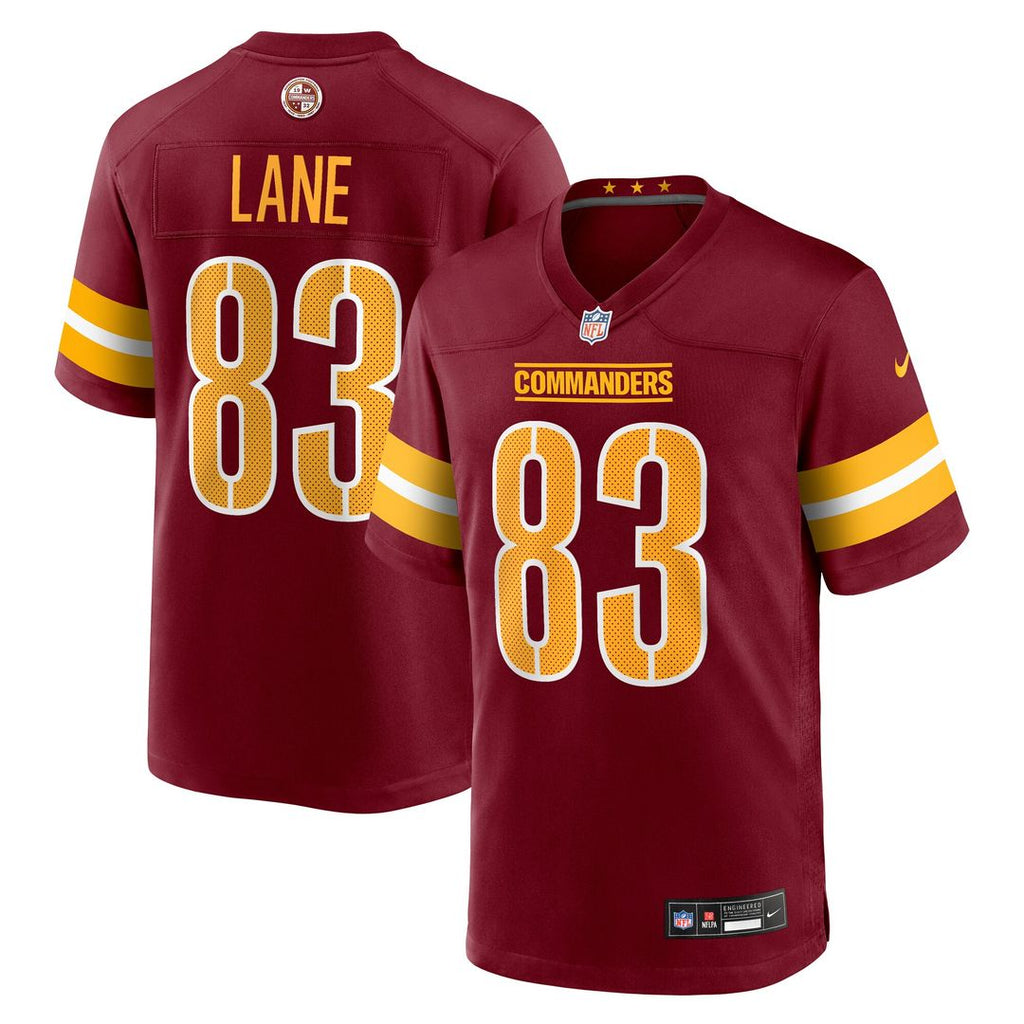 Jaylin Lane Washington Commanders Nike Team Game Jersey - Burgundy Official NFL Team Apparel Football Fan Gear