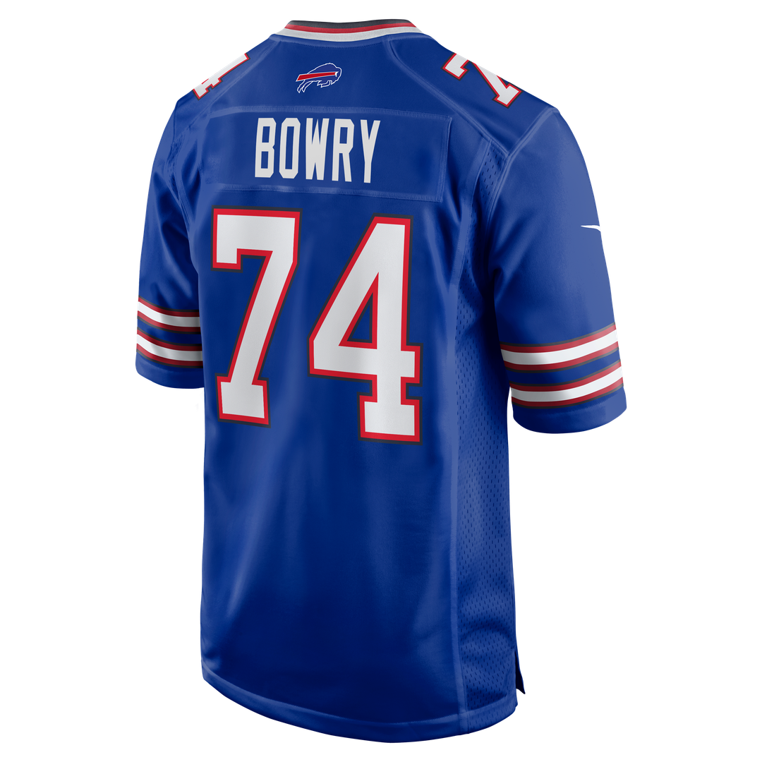 Jude Bowry Buffalo Bills Nike Team Game Jersey - Royal Official NFL Team Apparel Football Fan Gear