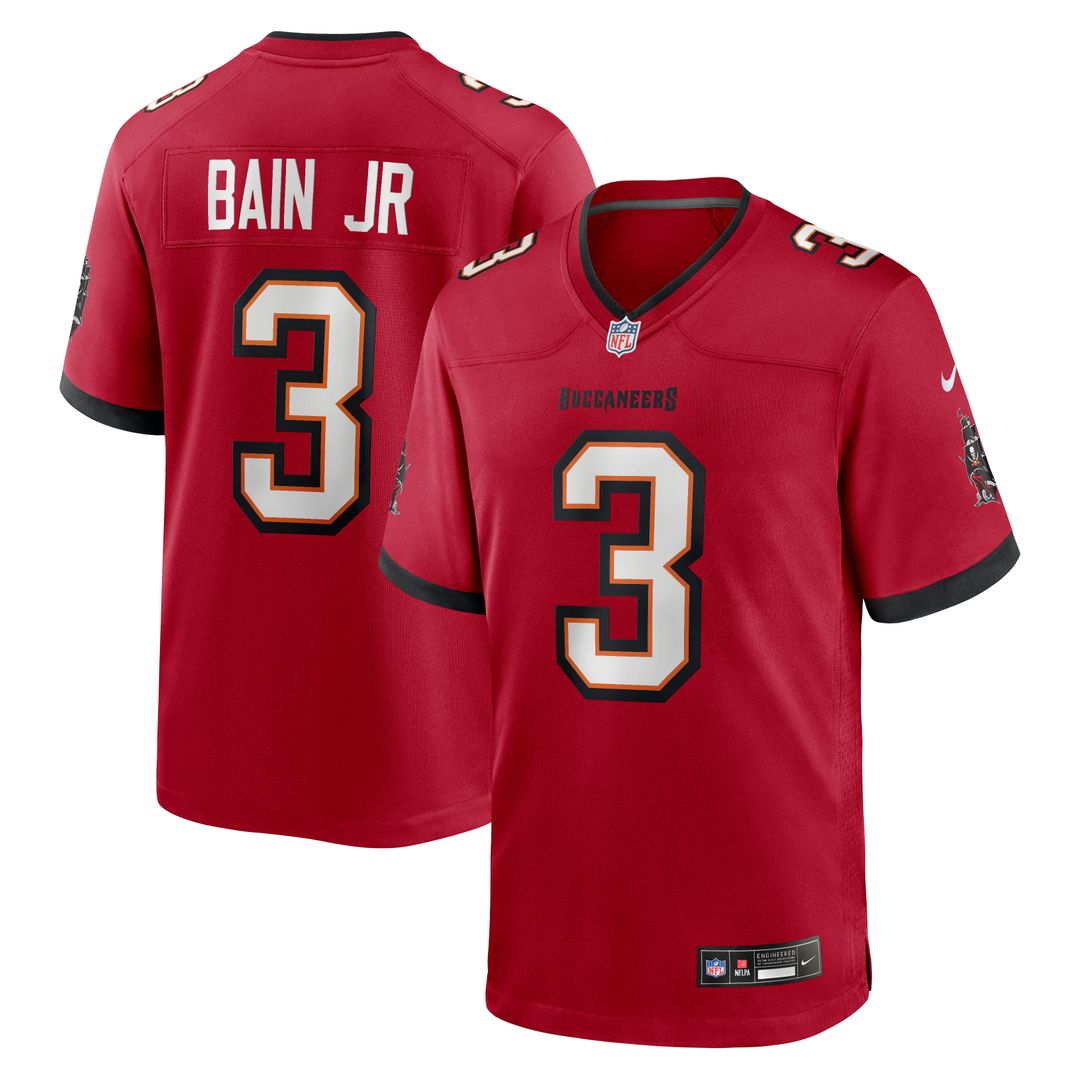 Rueben Bain Jr. Tampa Bay Buccaneers Nike 2026 NFL Draft First Round Pick No. 15 Team Game Jersey - Red Official NFL Team Apparel Football Fan Gear