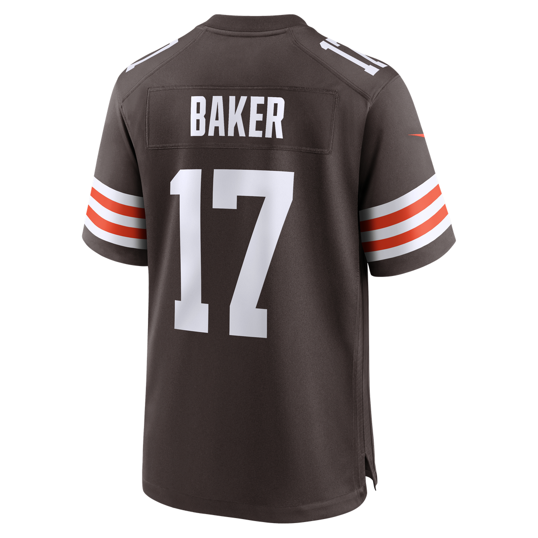 Jerome Baker Cleveland Browns Nike Team Game Jersey - Brown Official NFL Team Apparel Football Fan Gear
