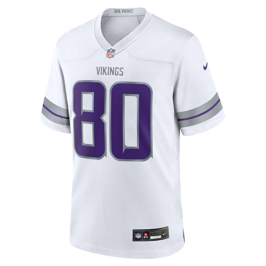 Cris Carter Minnesota Vikings Nike Alternate Retired Player Game Jersey - White Official NFL Team Apparel Football Fan Gear