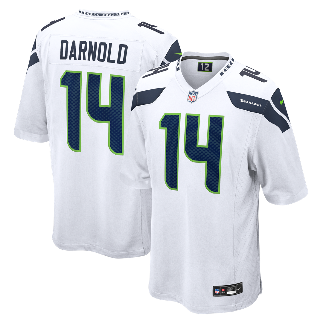 Sam Darnold Seattle Seahawks Nike Game Jersey - White Official NFL Team Apparel Football Fan Gear