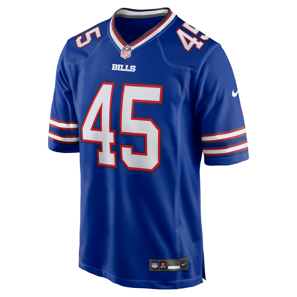 Shaq Thompson Buffalo Bills Nike Team Game Jersey - Royal Official NFL Team Apparel Football Fan Gear