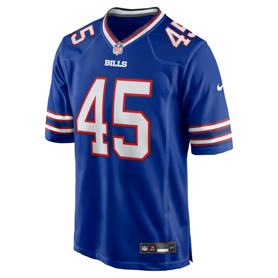 Shaq Thompson Buffalo Bills Nike Team Game Jersey - Royal Official NFL Team Apparel Football Fan Gear