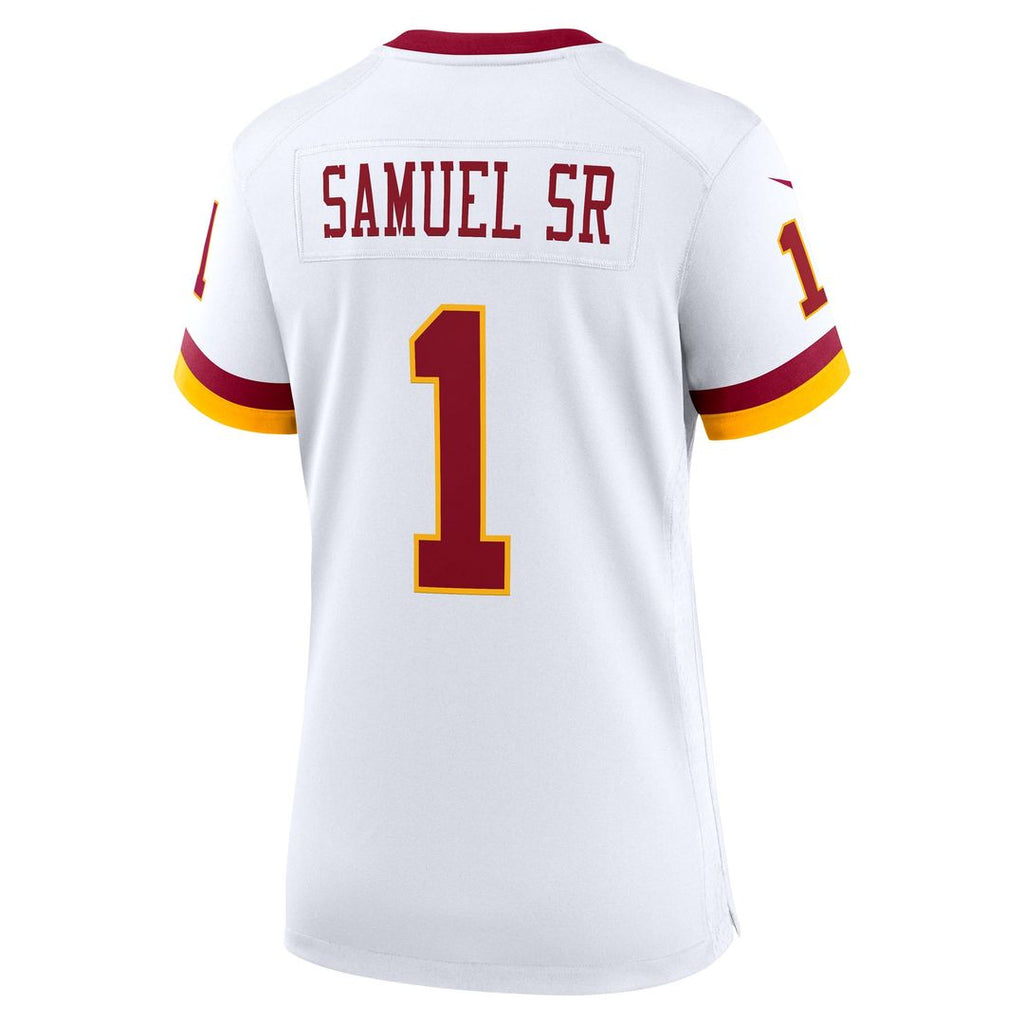 Deebo Samuel Sr Washington Commanders Nike Women's Game Super Bowl Era Jersey - White Official NFL Team Apparel Football Fan Gear