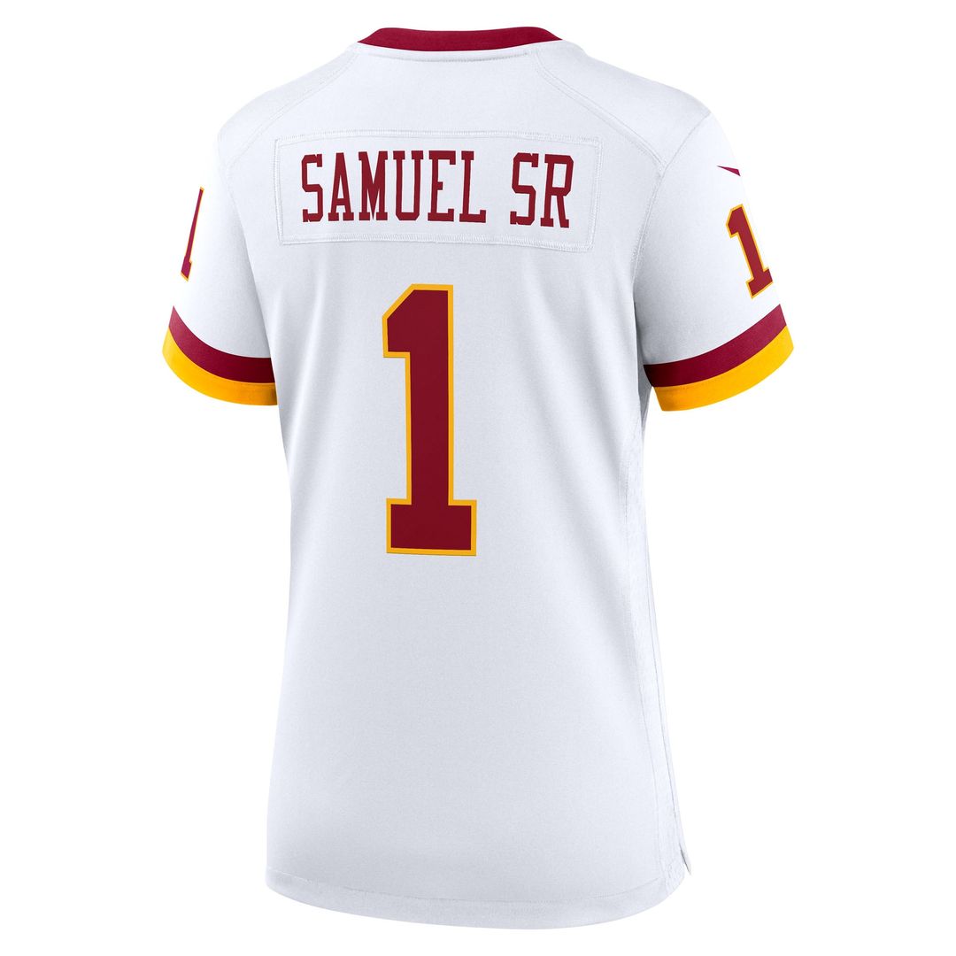 Deebo Samuel Sr Washington Commanders Nike Women's Game Super Bowl Era Jersey - White Official NFL Team Apparel Football Fan Gear