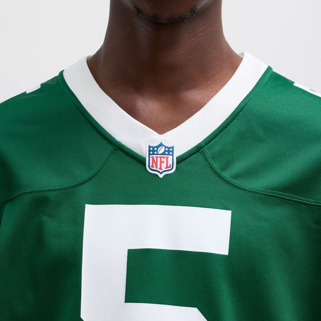 Garrett Wilson New York Jets Nike Game Jersey - Legacy Green Official NFL Team Apparel Football Fan Gear