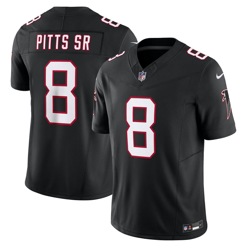 Kyle Pitts Sr. Atlanta Falcons Nike Vapor F.U.S.E. Limited Jersey - Black Official NFL Team Apparel Football Fan Gear