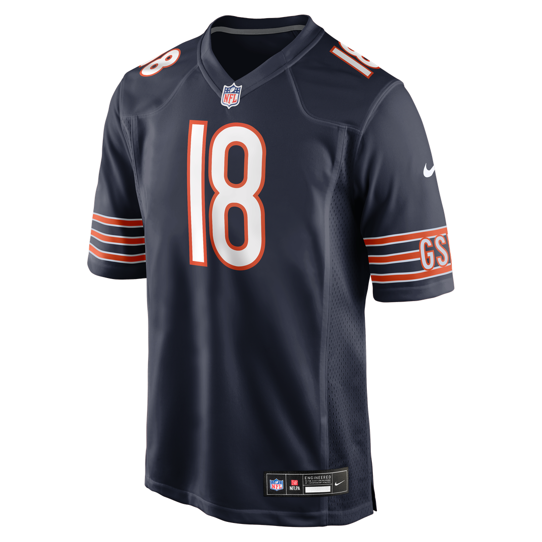 Caleb Williams Chicago Bears Nike Player Game Jersey - Navy Official NFL Team Apparel Football Fan Gear