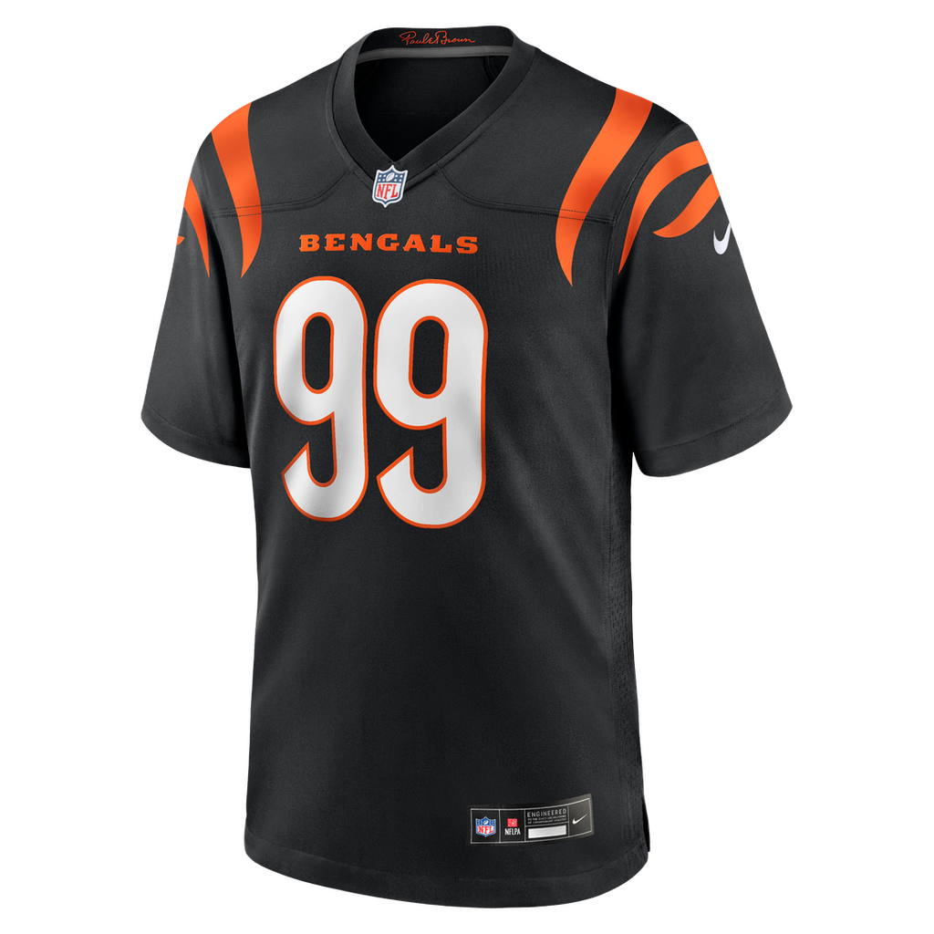 Myles Murphy Cincinnati Bengals Nike Game Jersey - Black Official NFL Team Apparel Football Fan Gear
