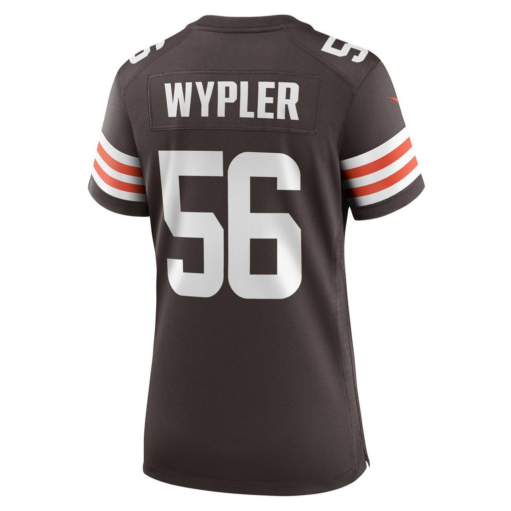 Luke Wypler Cleveland Browns Nike Women's Team Game Jersey - Brown Official NFL Team Apparel Football Fan Gear