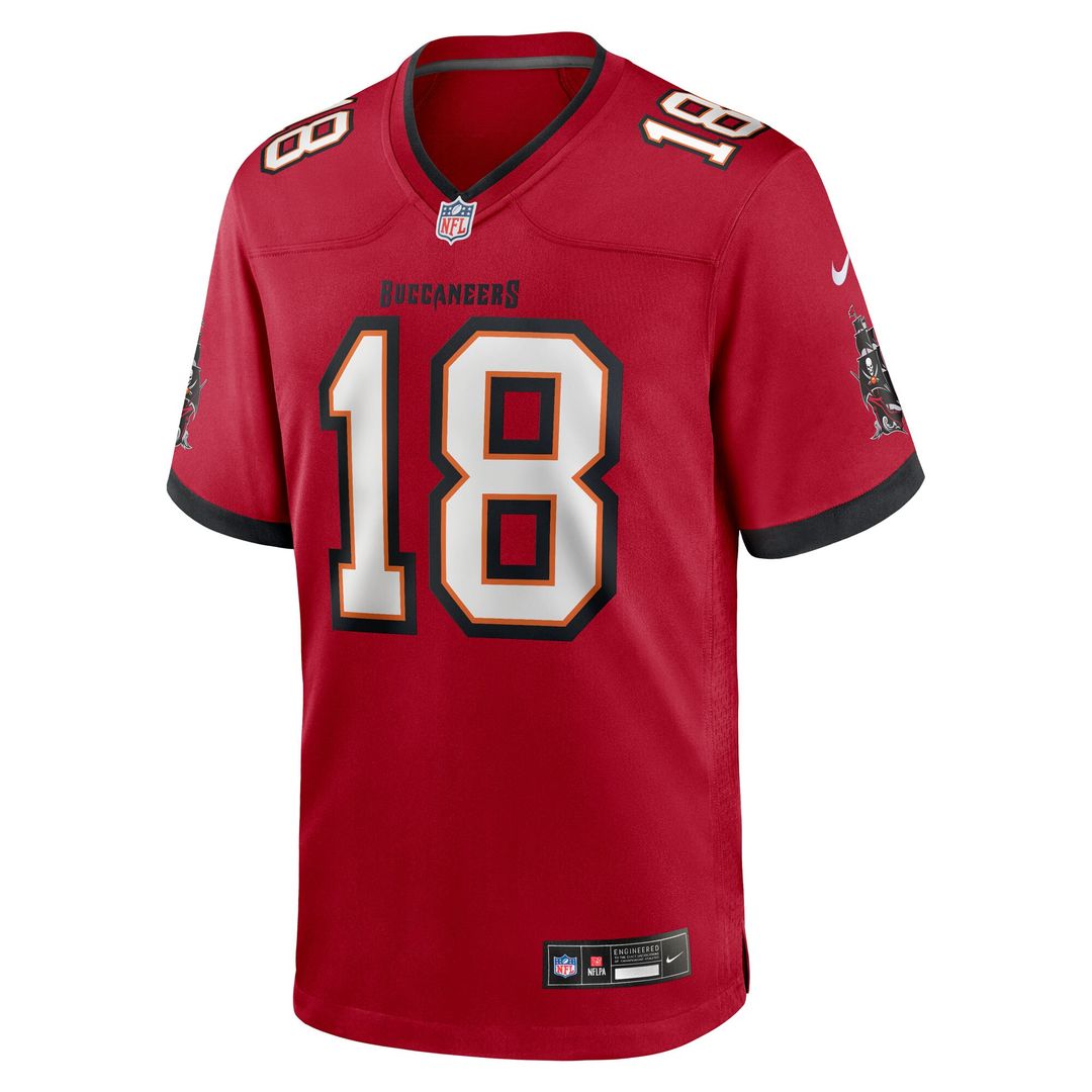 Josh Williams Tampa Bay Buccaneers Nike Team Game Jersey - Red Official NFL Team Apparel Football Fan Gear