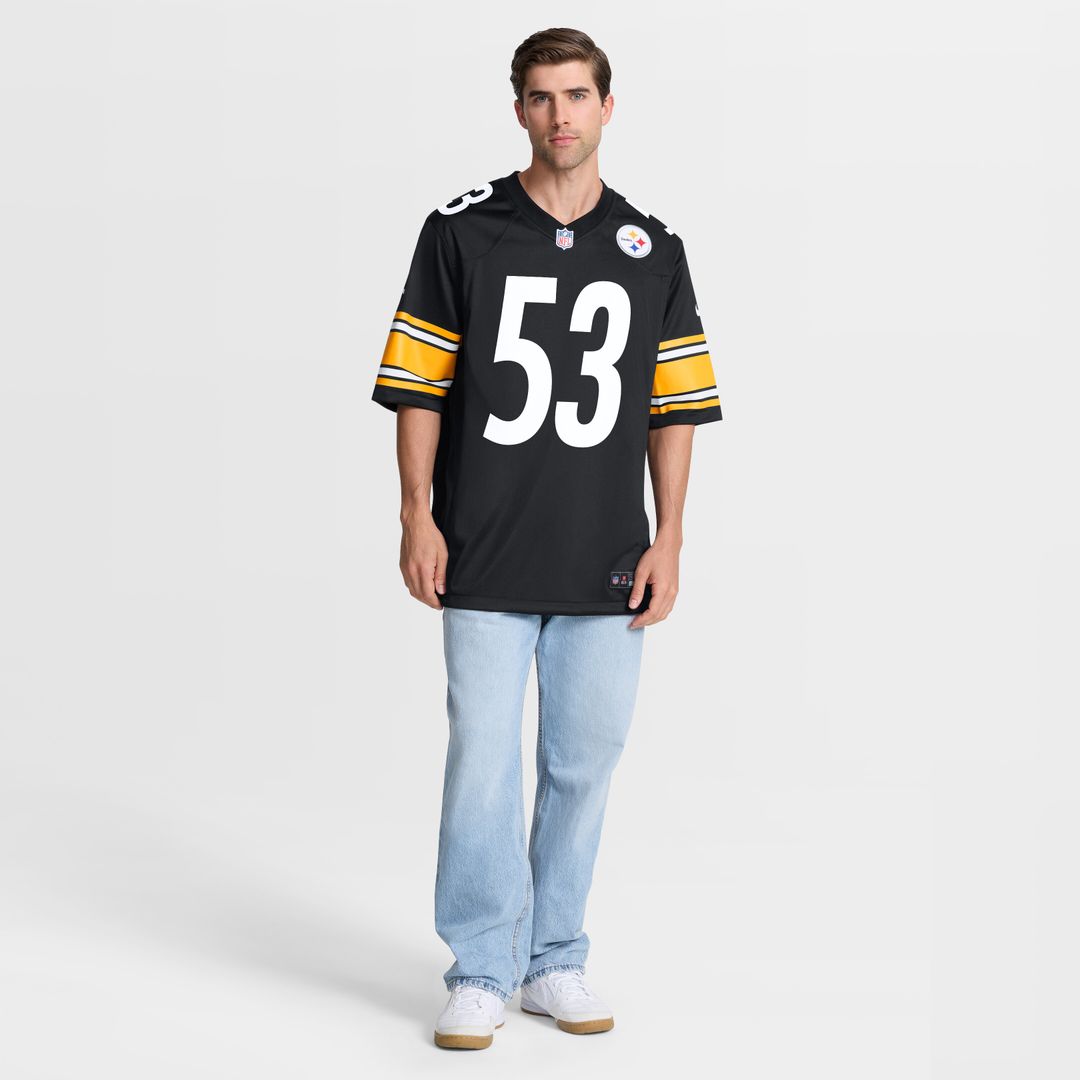 JaWhaun Bentley Pittsburgh Steelers Nike Team Game Jersey - Black Official NFL Team Apparel Football Fan Gear
