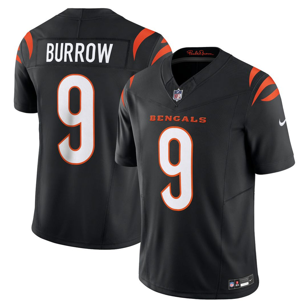 Joe Burrow Cincinnati Bengals Nike Vapor F.U.S.E. Limited Jersey - Black Official NFL Team Apparel Football Fan Gear