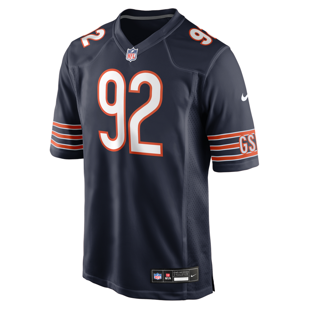 Daniel Hardy Chicago Bears Nike Team Game Jersey - Navy Official NFL Team Apparel Football Fan Gear
