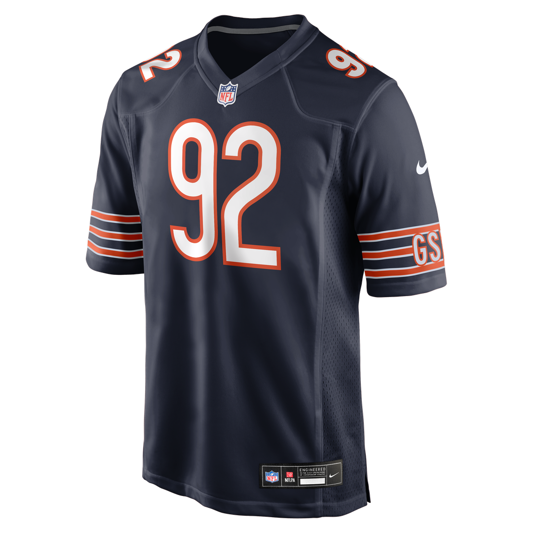 Daniel Hardy Chicago Bears Nike Team Game Jersey - Navy Official NFL Team Apparel Football Fan Gear