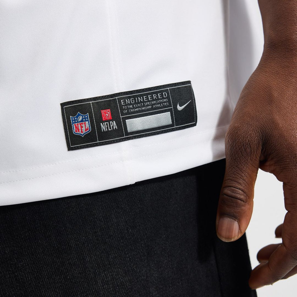 Lamar Jackson Baltimore Ravens Nike Vapor F.U.S.E. Stitched Limited Jersey - White Official NFL Team Apparel Football Fan Gear
