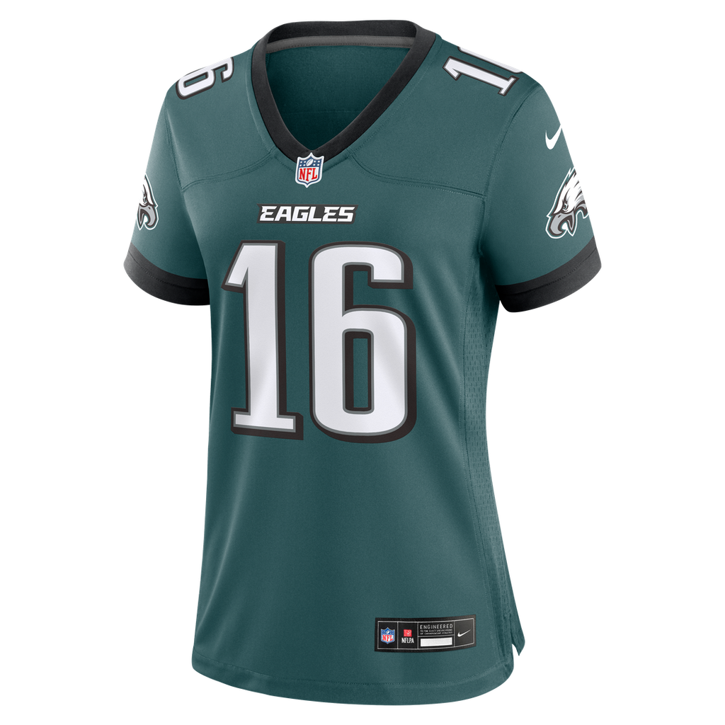 Tanner McKee Philadelphia Eagles Nike Women's Team Game Jersey - Midnight Green Official NFL Team Apparel Football Fan Gear