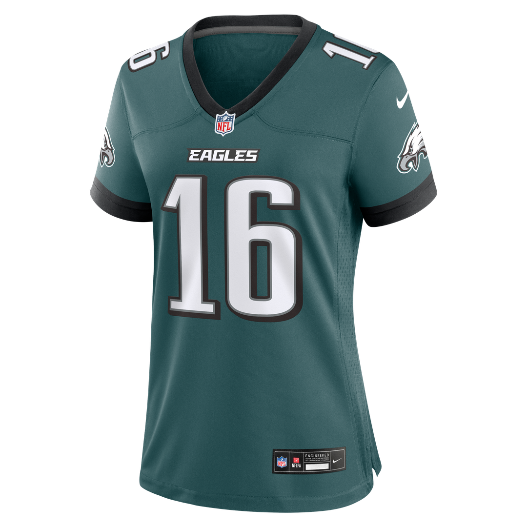 Tanner McKee Philadelphia Eagles Nike Women's Team Game Jersey - Midnight Green Official NFL Team Apparel Football Fan Gear