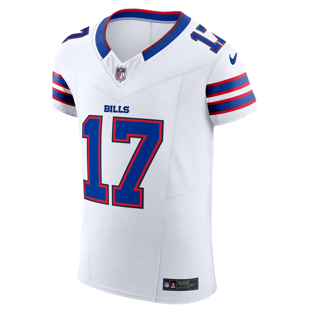 Josh Allen Buffalo Bills Nike Vapor F.U.S.E. Elite Jersey - White Official NFL Team Apparel Football Fan Gear