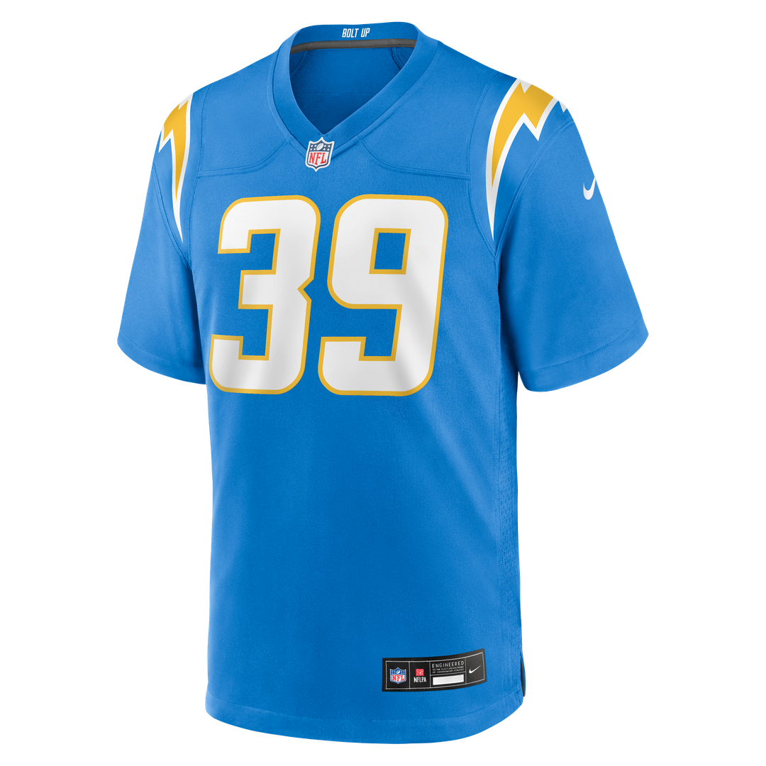 Eric Rogers Los Angeles Chargers Nike Team Game Jersey - Powder Blue Official NFL Team Apparel Football Fan Gear