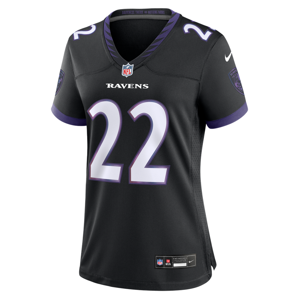 Derrick Henry Baltimore Ravens Nike Women's Team Game Jersey - Purple Official NFL Team Apparel Football Fan Gear