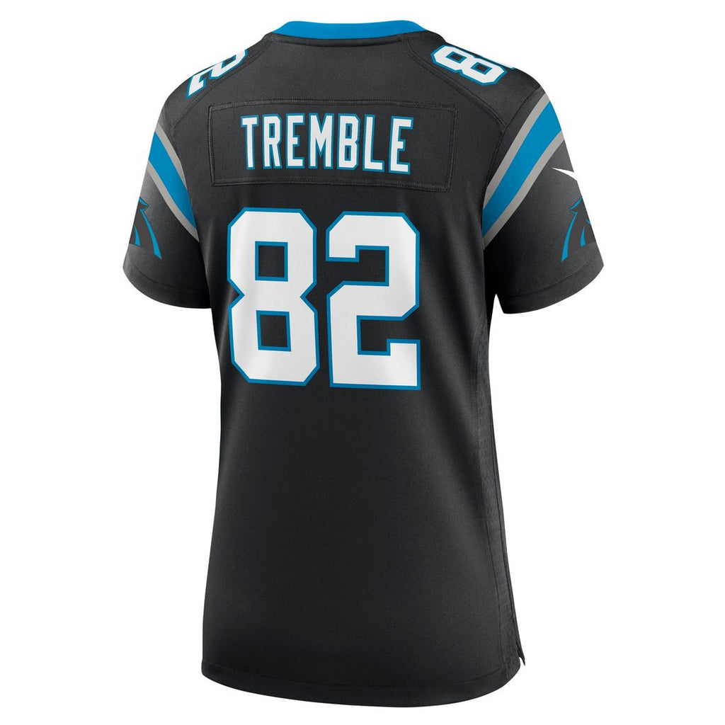 Tommy Tremble Carolina Panthers Nike Women's Team Game Jersey - Black Official NFL Team Apparel Football Fan Gear