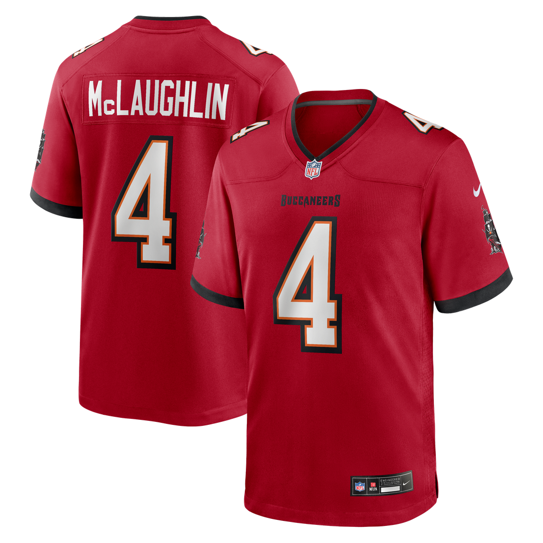 Chase McLaughlin Tampa Bay Buccaneers Nike Game Player Jersey - Red Official NFL Team Apparel Football Fan Gear