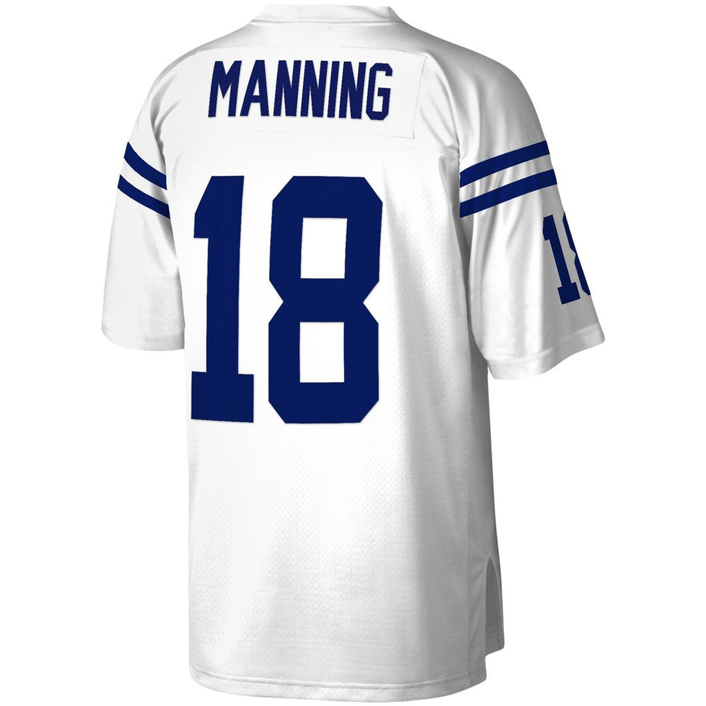 Peyton Manning Indianapolis Colts Mitchell & Ness Legacy Replica Jersey - White Official NFL Team Apparel Football Fan Gear