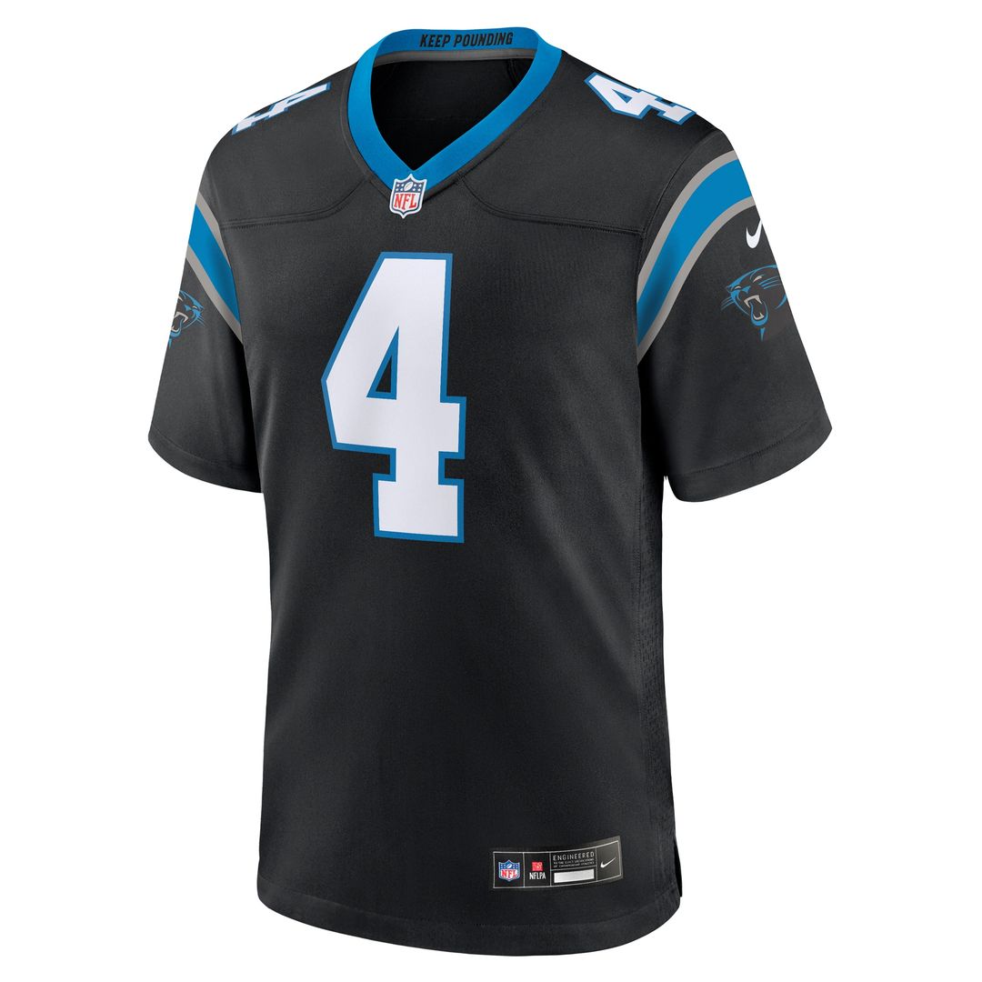 Tetairoa McMillan Carolina Panthers Nike Game Jersey - White Official NFL Team Apparel Football Fan Gear