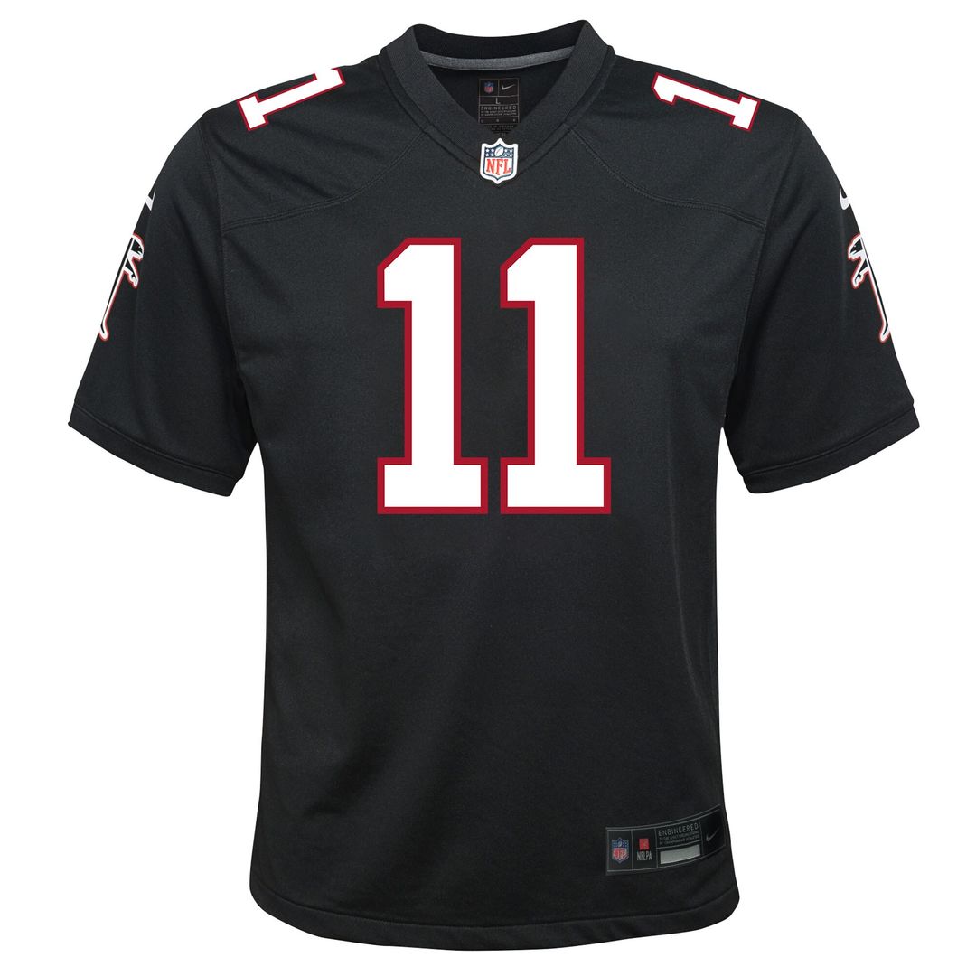 Jalon Walker Atlanta Falcons Nike Youth Alternate Game Jersey - Black Official NFL Team Apparel Football Fan Gear