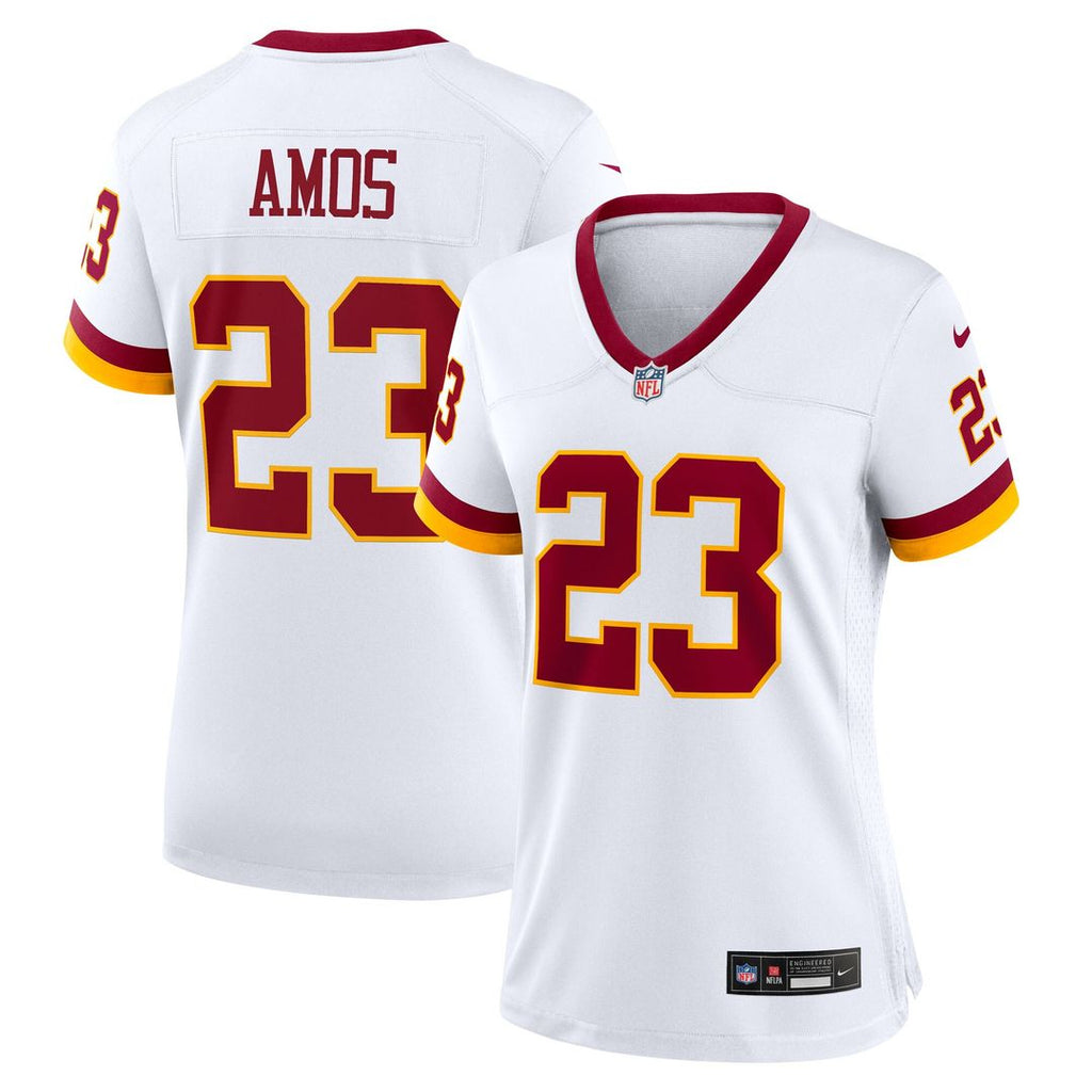 Trey Amos Washington Commanders Nike Women's Game Super Bowl Era Jersey - White Official NFL Team Apparel Football Fan Gear