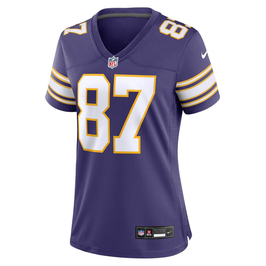 T.J. Hockenson Minnesota Vikings Nike Women's Player Jersey - Purple Official NFL Team Apparel Football Fan Gear