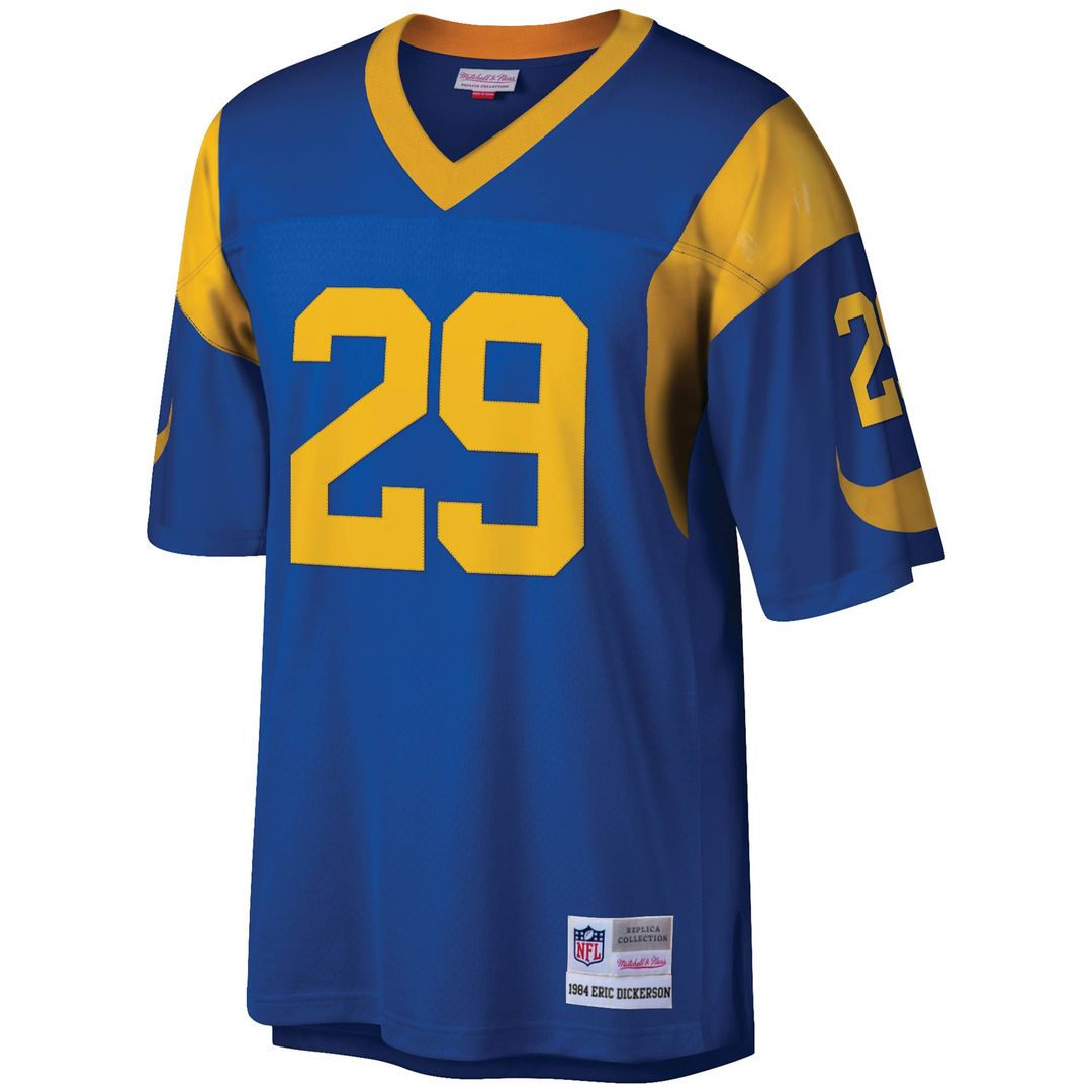 Eric Dickerson Los Angeles Rams Mitchell & Ness Legacy Replica Jersey - Royal Official NFL Team Apparel Football Fan Gear