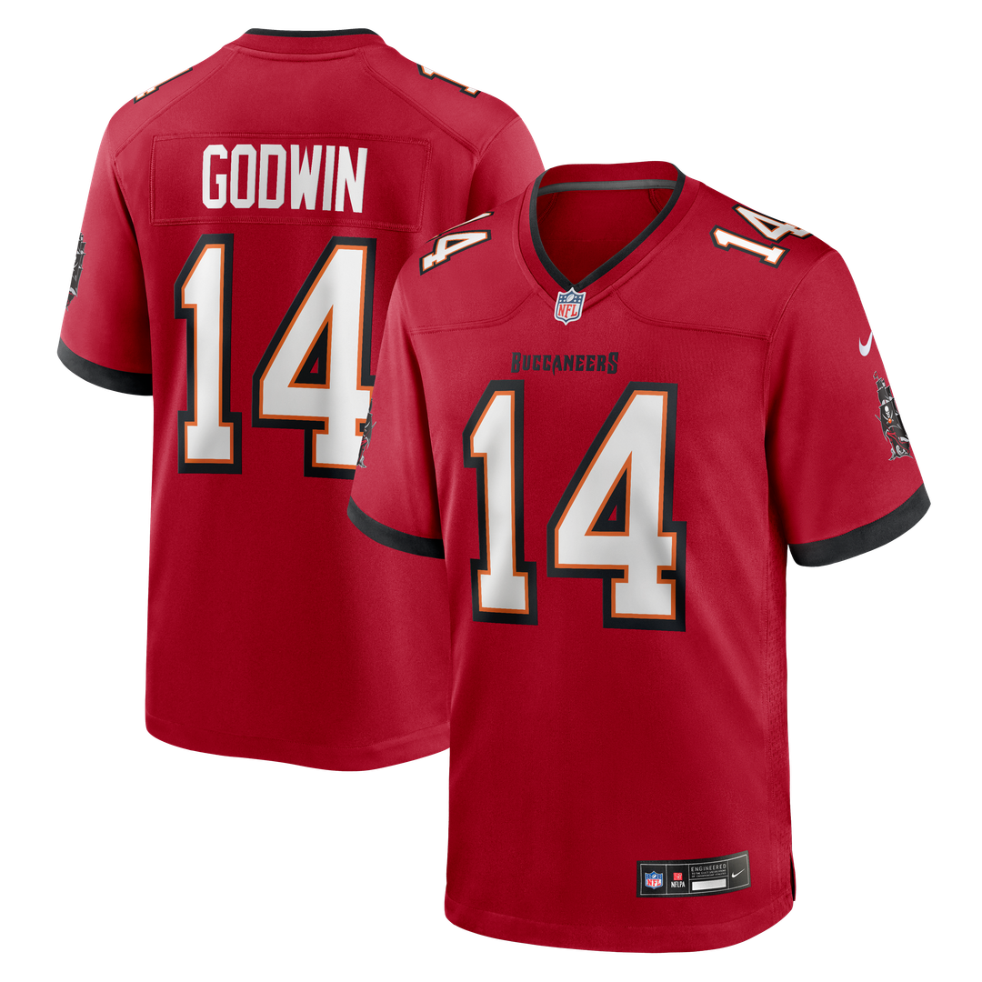 Chris Godwin Tampa Bay Buccaneers Nike Game Jersey - White Official NFL Team Apparel Football Fan Gear