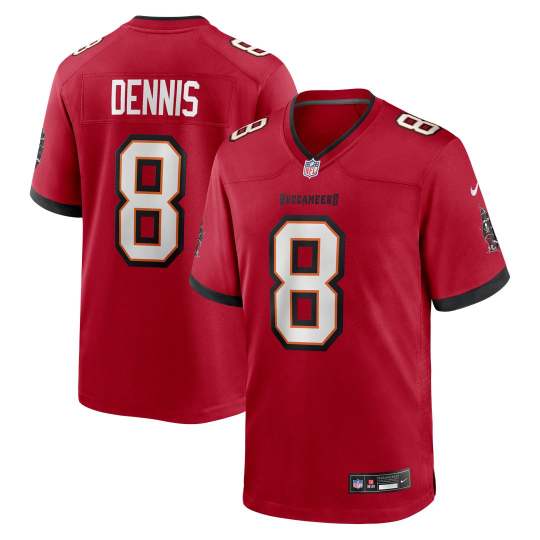 SirVocea Dennis Tampa Bay Buccaneers Nike Game Jersey - Red Official NFL Team Apparel Football Fan Gear