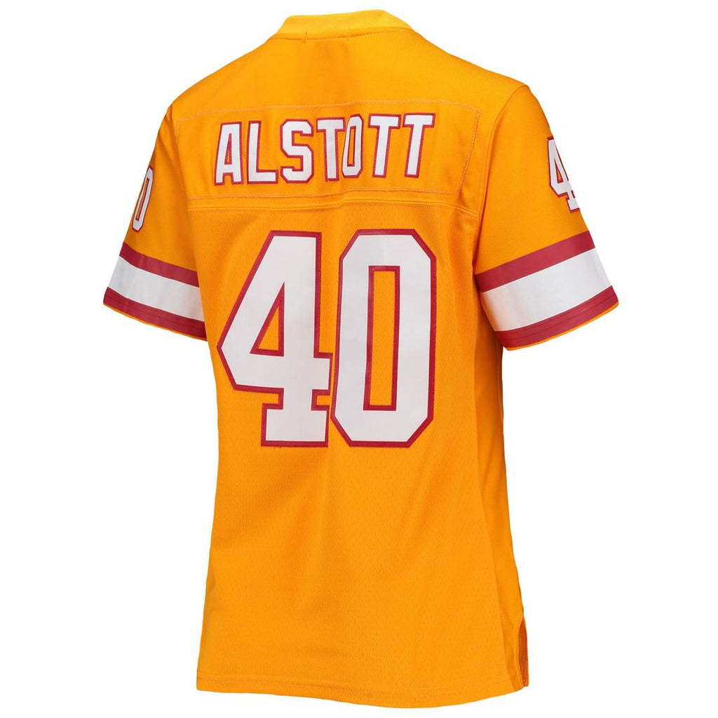 Mike Alstott Tampa Bay Buccaneers Mitchell & Ness Women's Legacy Replica Player Jersey - Orange Official NFL Team Apparel Football Fan Gear