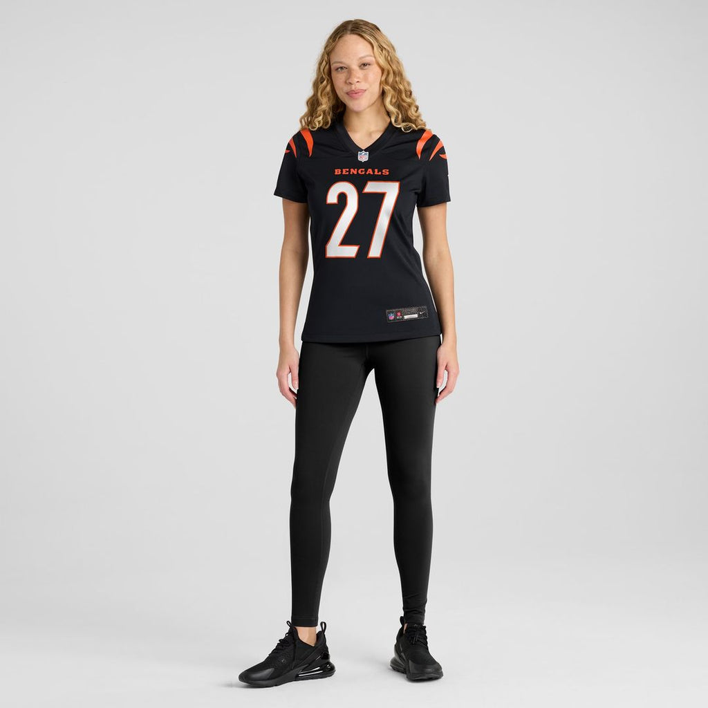 Jordan Battle Cincinnati Bengals Nike Women's Team Game Jersey - Black Official NFL Team Apparel Football Fan Gear