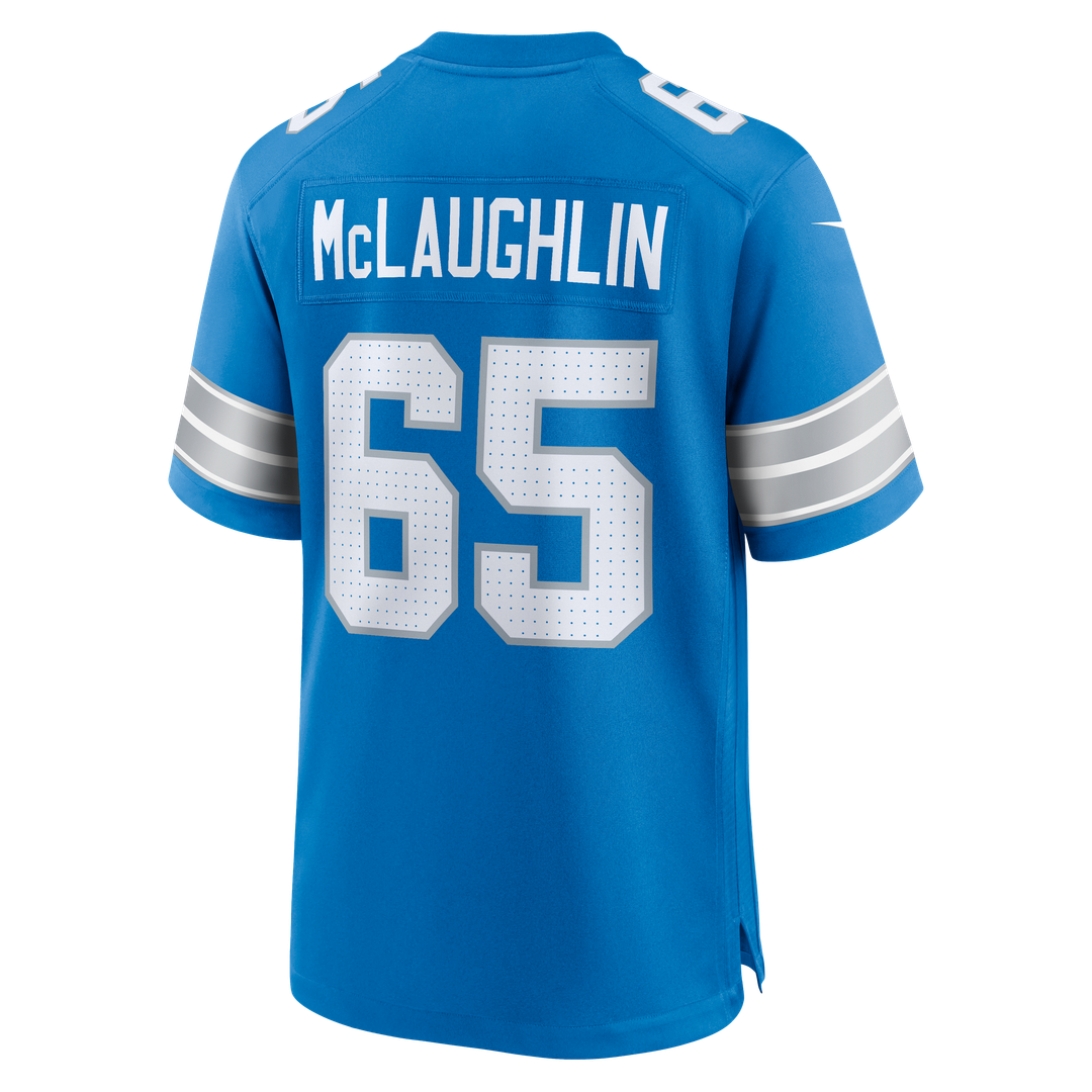 Seth McLaughlin Detroit Lions Nike Team Game Jersey - Blue Official NFL Team Apparel Football Fan Gear