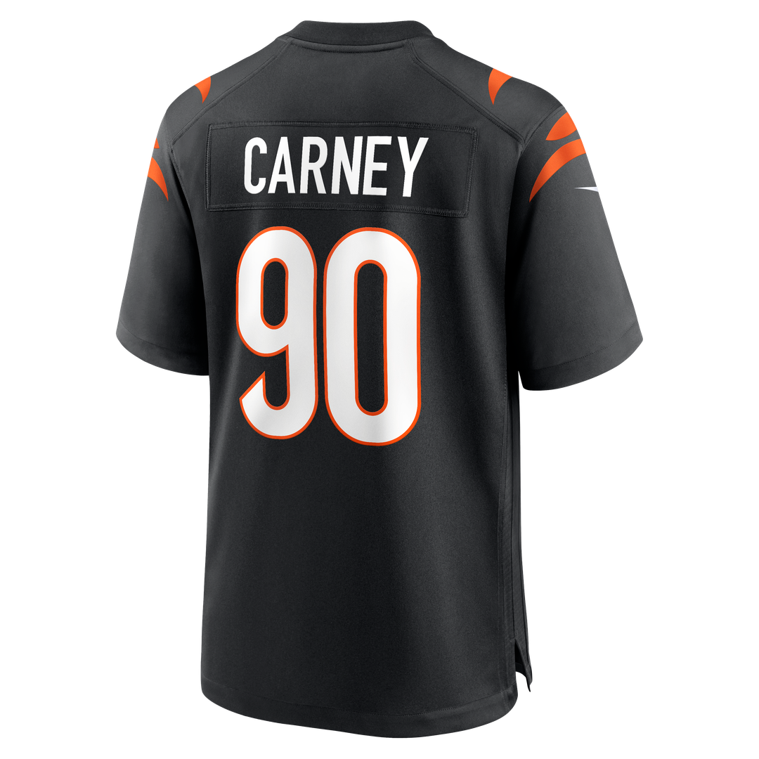 Owen Carney Cincinnati Bengals Nike Home Game Player Jersey - Black Official NFL Team Apparel Football Fan Gear