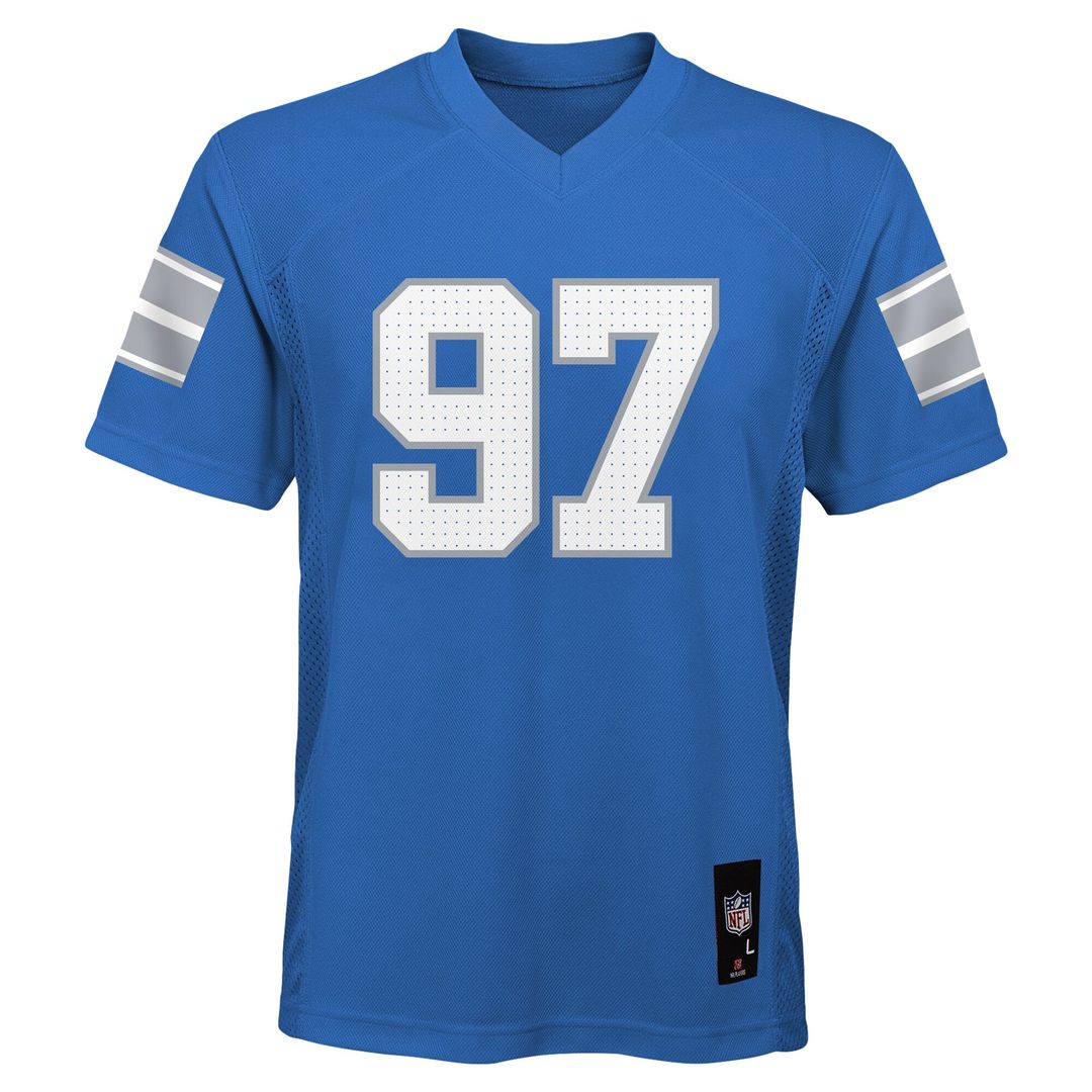 Aidan Hutchinson Detroit Lions Preschool Replica Player Jersey - Blue Official NFL Team Apparel Football Fan Gear