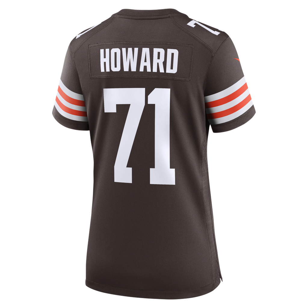 Tytus Howard Cleveland Browns Nike Women's Team Game Jersey - Brown Official NFL Team Apparel Football Fan Gear