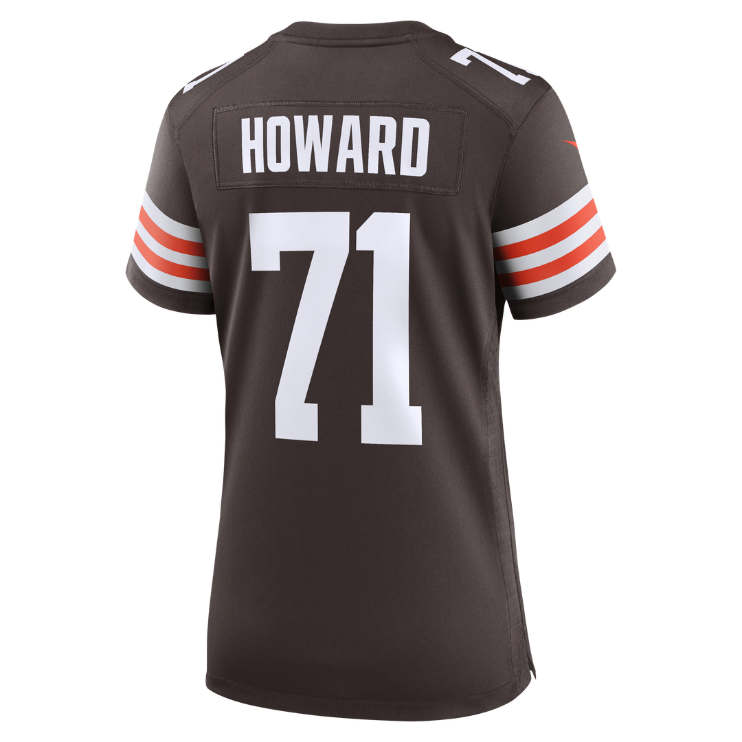 Tytus Howard Cleveland Browns Nike Women's Team Game Jersey - Brown Official NFL Team Apparel Football Fan Gear