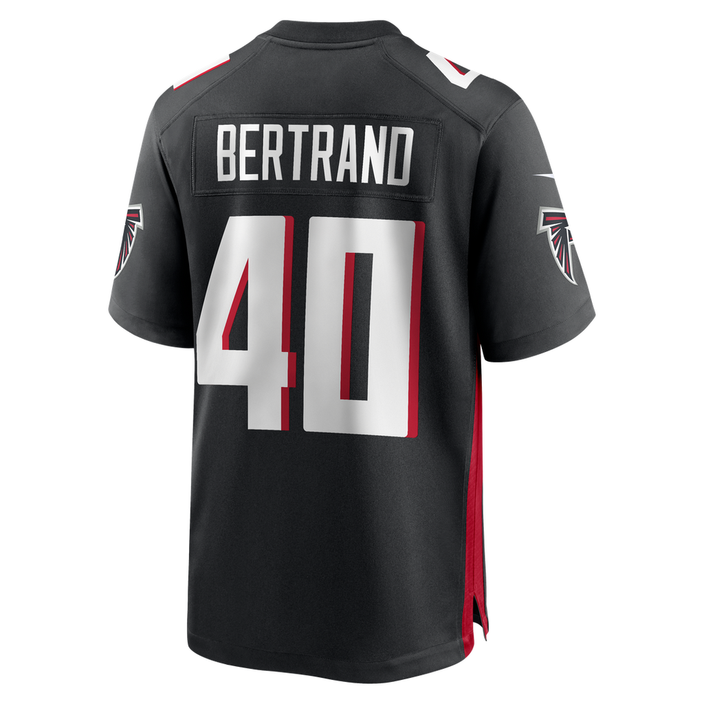 JD Bertrand Atlanta Falcons Nike Team Game Jersey - Black Official NFL Team Apparel Football Fan Gear