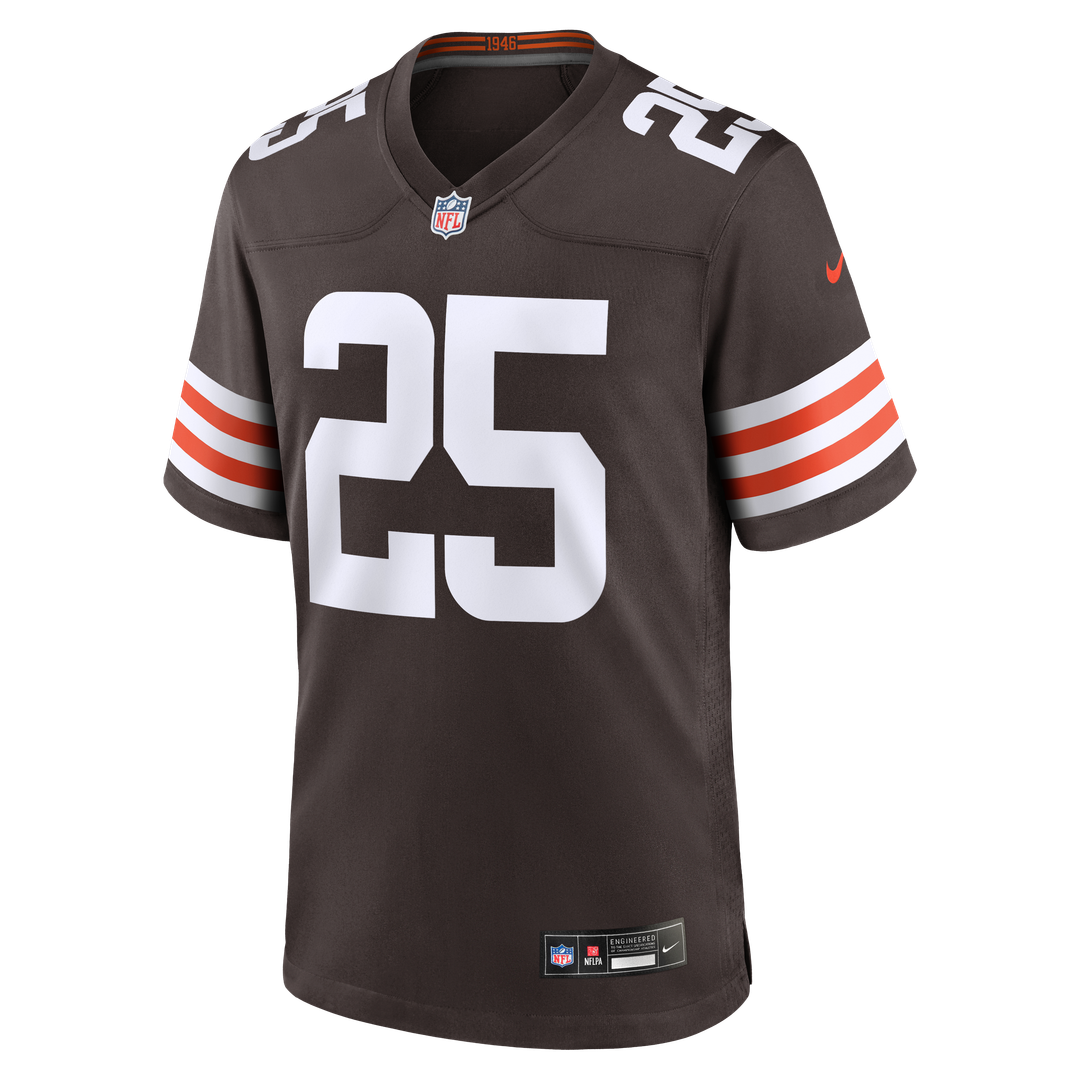 Andre Szmyt Cleveland Browns Nike Team Game Jersey - Brown Official NFL Team Apparel Football Fan Gear
