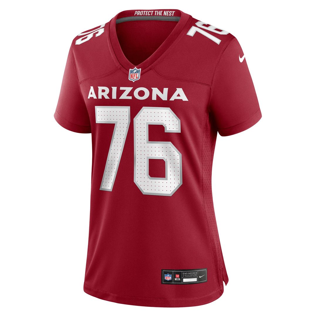 Will Hernandez Arizona Cardinals Nike Women's Game Jersey - Cardinal Official NFL Team Apparel Football Fan Gear