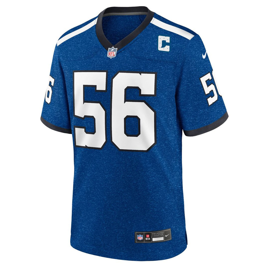 Quenton Nelson Indianapolis Colts Nike Indiana Nights Alternate Game Jersey - Royal Official NFL Team Apparel Football Fan Gear